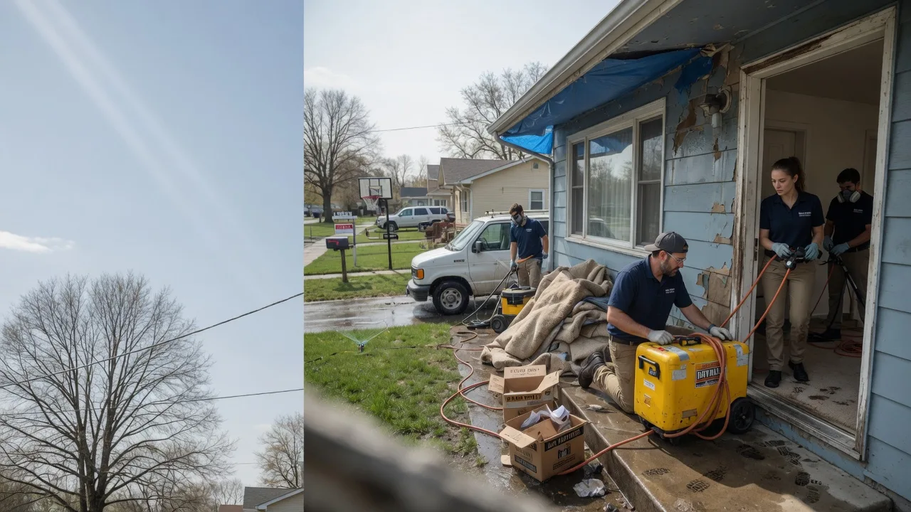 Basement Flood Cleanup in Racine, WV near me